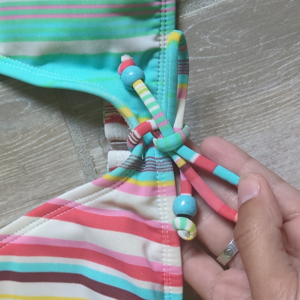 InMocean Striped Halter Top Bikini Set - Picture 4 of 14